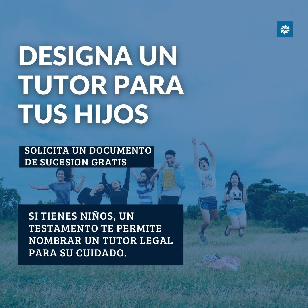 Designar un tutor para el cuidado de los hijos
